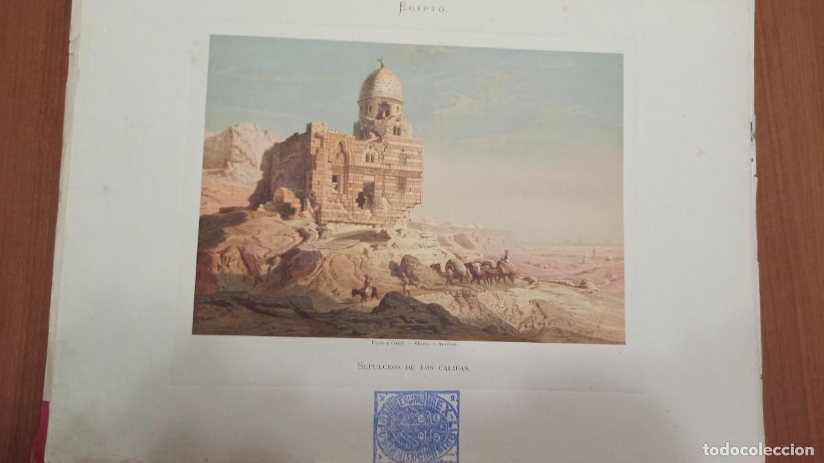 Libros antiguos: 1899. EGIPTO. JORGE EBERS. 2 TOMOS - Foto 18