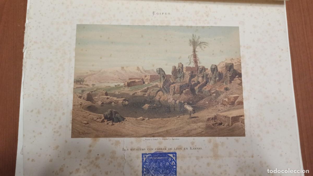 Libros antiguos: 1899. EGIPTO. JORGE EBERS. 2 TOMOS - Foto 20