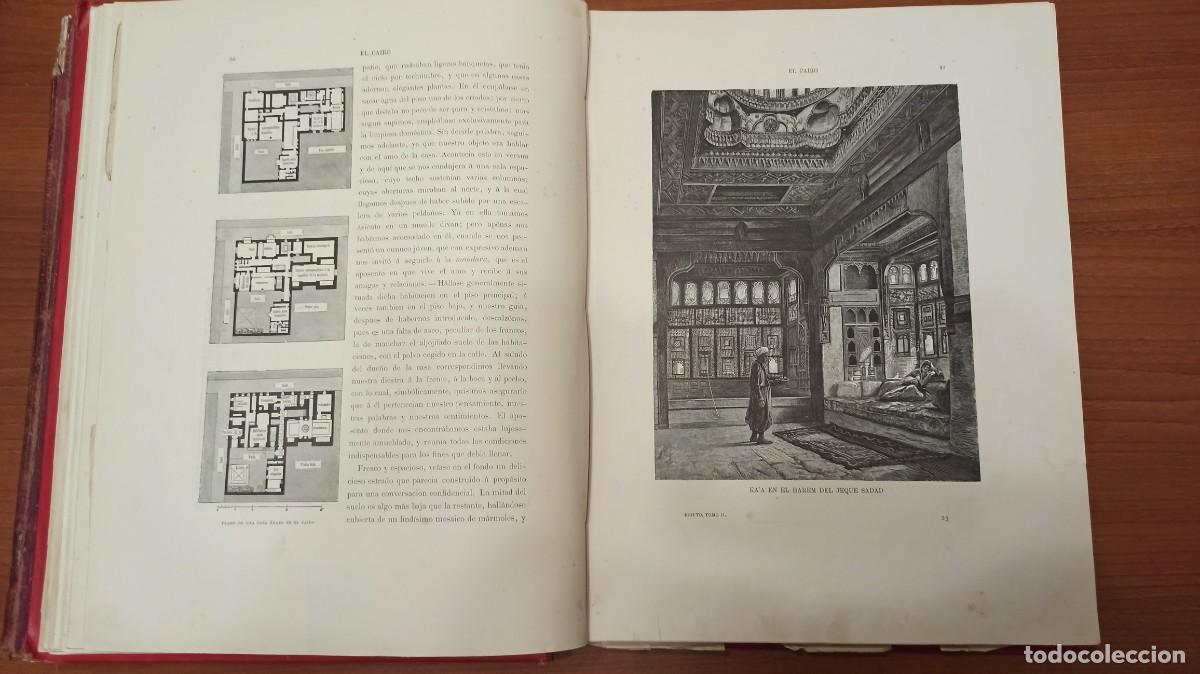 Libros antiguos: 1899. EGIPTO. JORGE EBERS. 2 TOMOS - Foto 21
