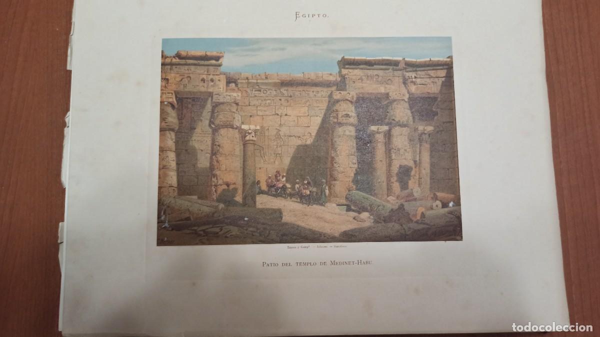Libros antiguos: 1899. EGIPTO. JORGE EBERS. 2 TOMOS - Foto 22
