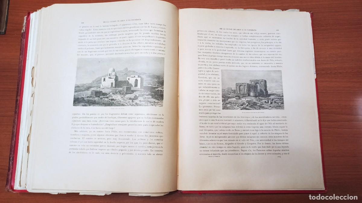 Libros antiguos: 1899. EGIPTO. JORGE EBERS. 2 TOMOS - Foto 23