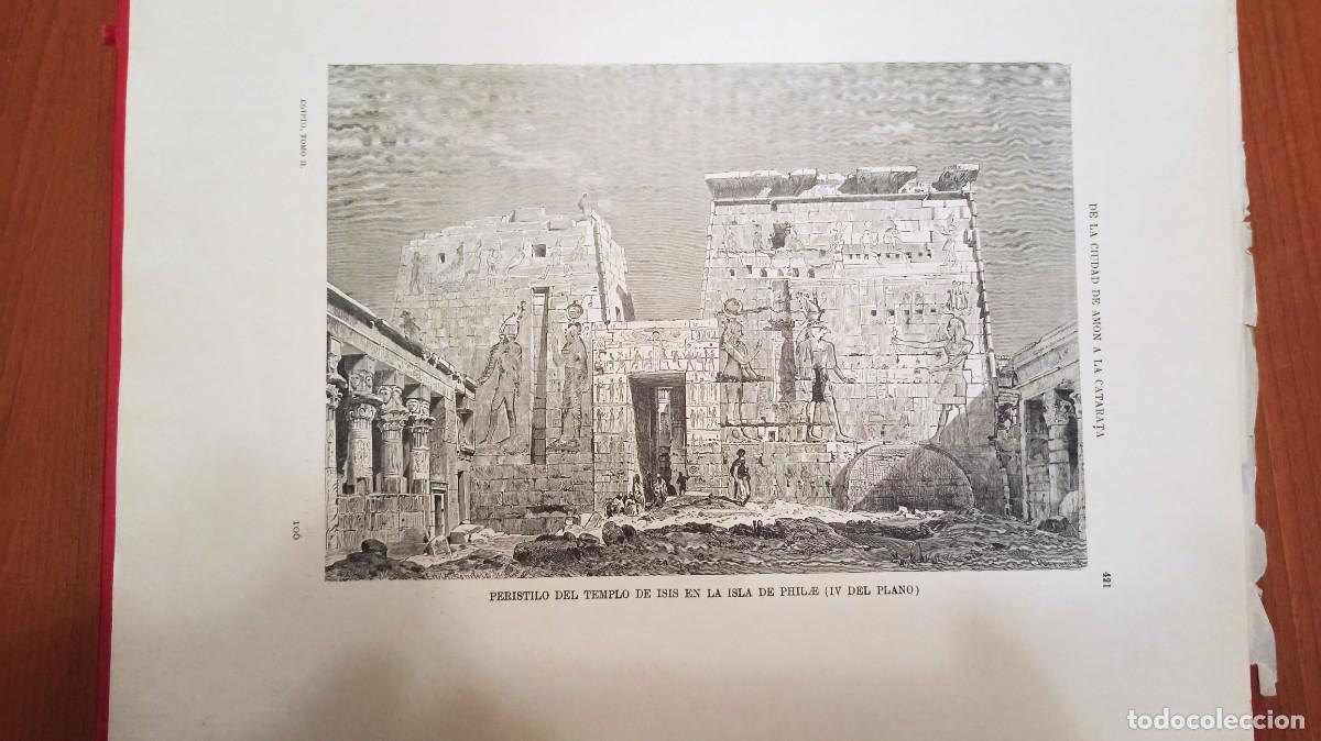 Libros antiguos: 1899. EGIPTO. JORGE EBERS. 2 TOMOS - Foto 24