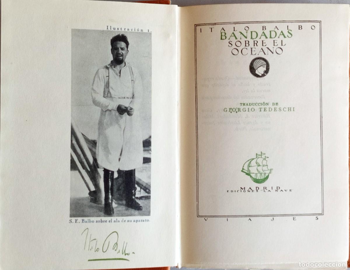 Libros antiguos: BANDADAS SOBRE EL OCEANO - Foto 2