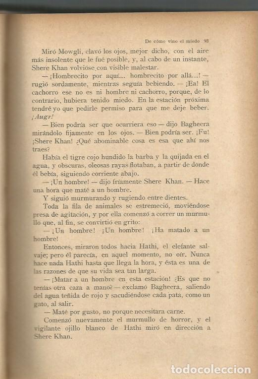 Libros antiguos: EL LIBRO DE LAS TIERRAS VIRGENES - RUDYARD KIPLING - Foto 4