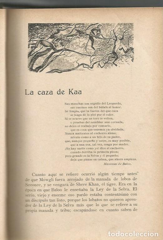 Libros antiguos: EL LIBRO DE LAS TIERRAS VIRGENES - RUDYARD KIPLING - Foto 5