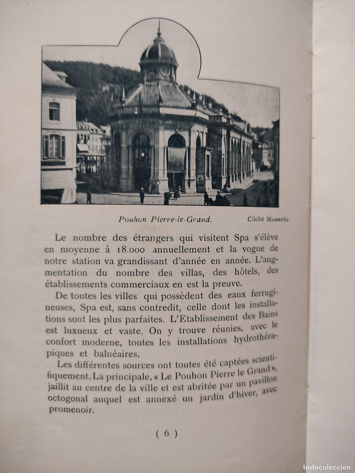 Libros antiguos: SPA - LES EAUX LES BAINS - Foto 4
