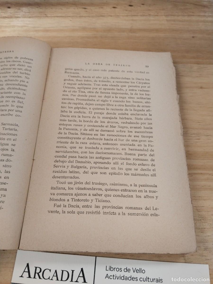 Libros antiguos: La Obra de Trajano - Ram&oacute;n de Basterra - Foto 13