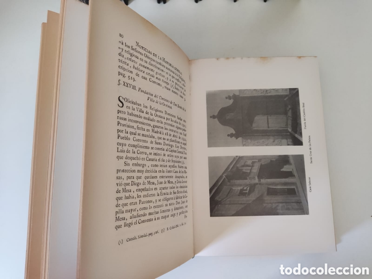 Libros antiguos: Historia General de las Islas Canarias - Foto 4