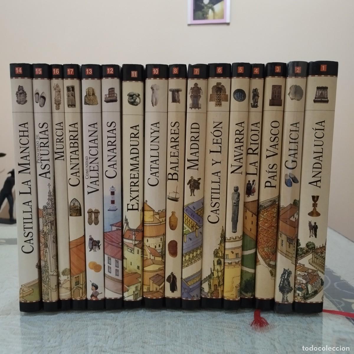 Libros antiguos: Gu&iacute;as Visuales de Espa&ntilde;a - 17 tomos. - Foto 4