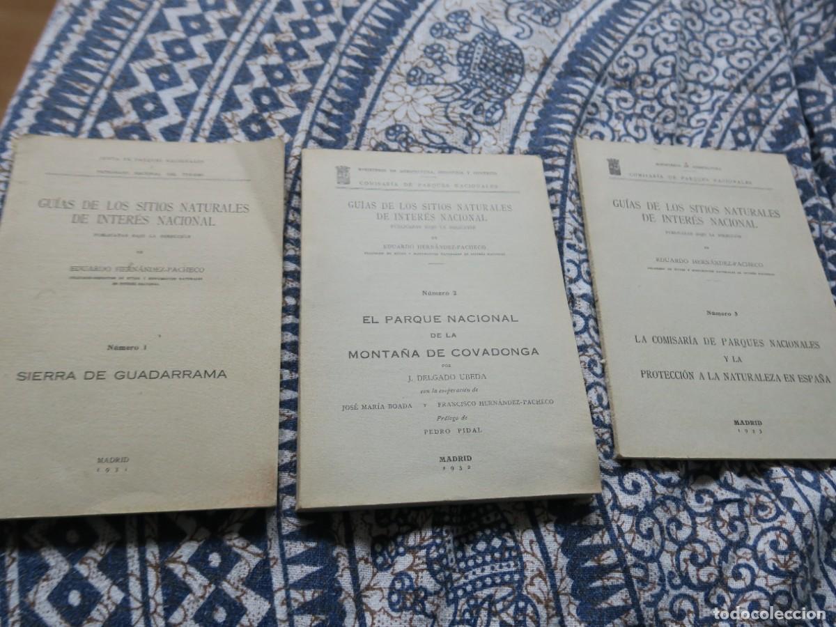 Antiquarische B&uuml;cher: GU&Iacute;AS DE LOS SITIOS NATURALES DE INTER&Eacute;S NACIONAL (3 N&uacute;meros)
