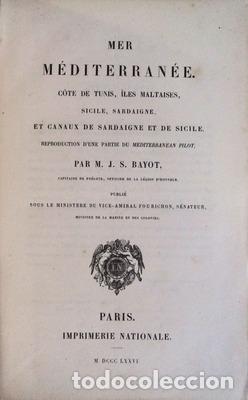 Libros antiguos: BAYOT. (M. J. S.) - MER M&Eacute;DITERRAN&Eacute;E - Foto 1