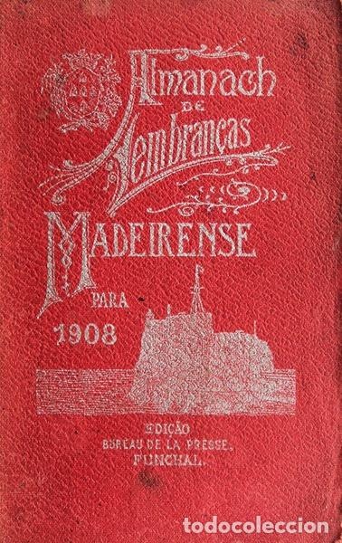 Libros antiguos: ALMANACH DE LEMBRAN&Ccedil;AS PARA O ANNO DE 1908. - Foto 1