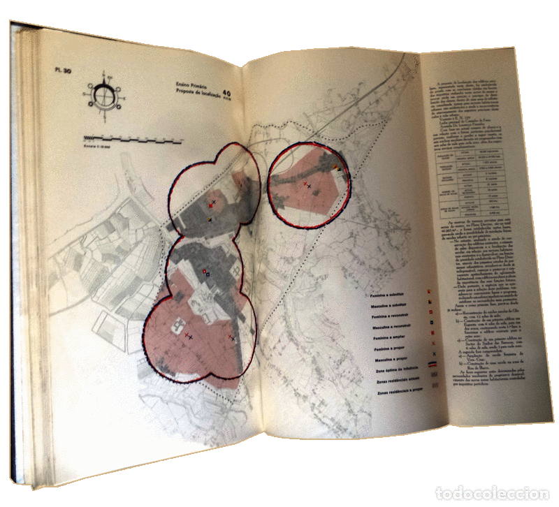 Libros antiguos: PLANO DIRECTOR DA CIDADE DE AVEIRO. - Foto 3