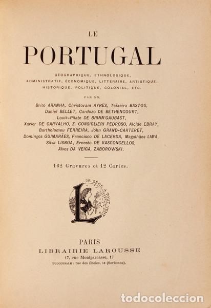 Libros antiguos: LE PORTUGAL - Foto 1
