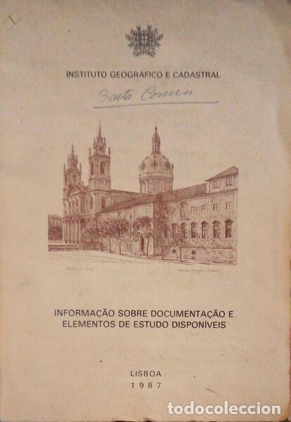 Libros antiguos: INFORMA&Ccedil;&Atilde;O SOBRE DOCUMENTA&Ccedil;&Atilde;O E ELEMENTOS DE ESTUDOS DISPON&Iacute;VEIS. - Foto 1