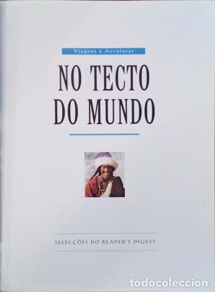 Libros antiguos: NO TECTO DO MUNDO. - Foto 1