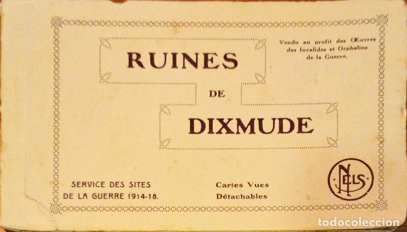 Libros antiguos: RUINES DE DIXMUDE. [10 POSTAIS] - Foto 1