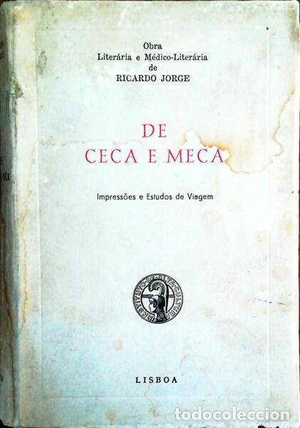 Libros antiguos: JORGE. (Ricardo) - DE CECA E MECA. - Foto 1
