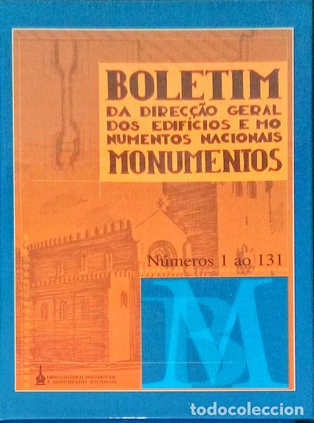 Libros antiguos: BOLETIM DA DIREC&Ccedil;&Atilde;O GERAL DOS EDIF&Iacute;CIOS E MONUMENTOS NACIONAIS. - Foto 1