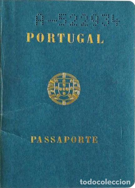 Libros antiguos: PASSAPORTE DE PORTUGAL. - Foto 1