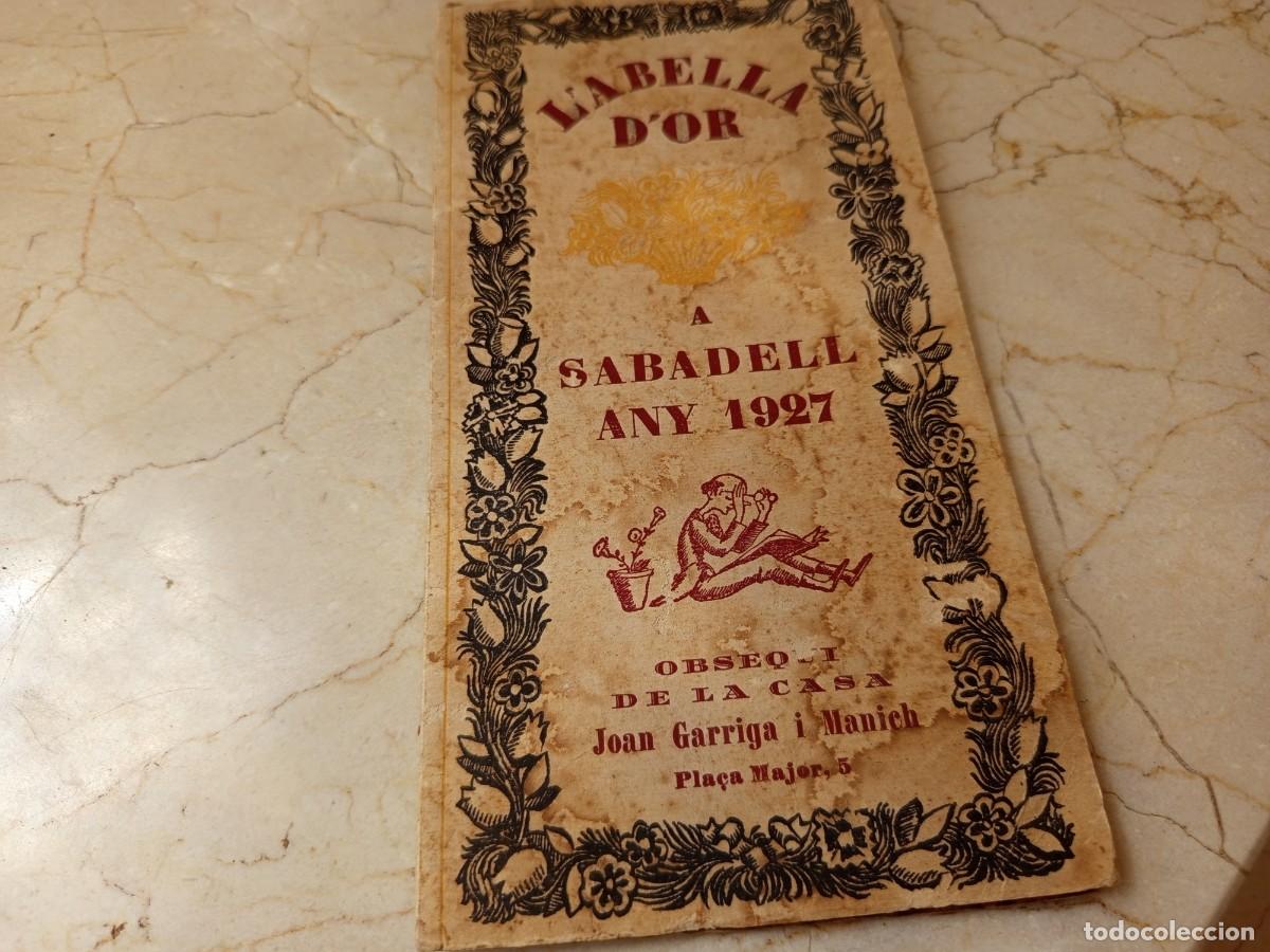 Libros antiguos: SABADELL- 1927 - LABELLA DOR - Foto 2