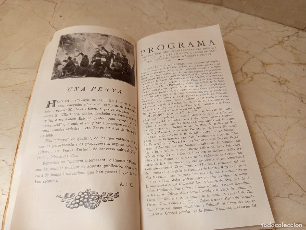 Libros antiguos: SABADELL- 1927 - LABELLA DOR - Foto 4