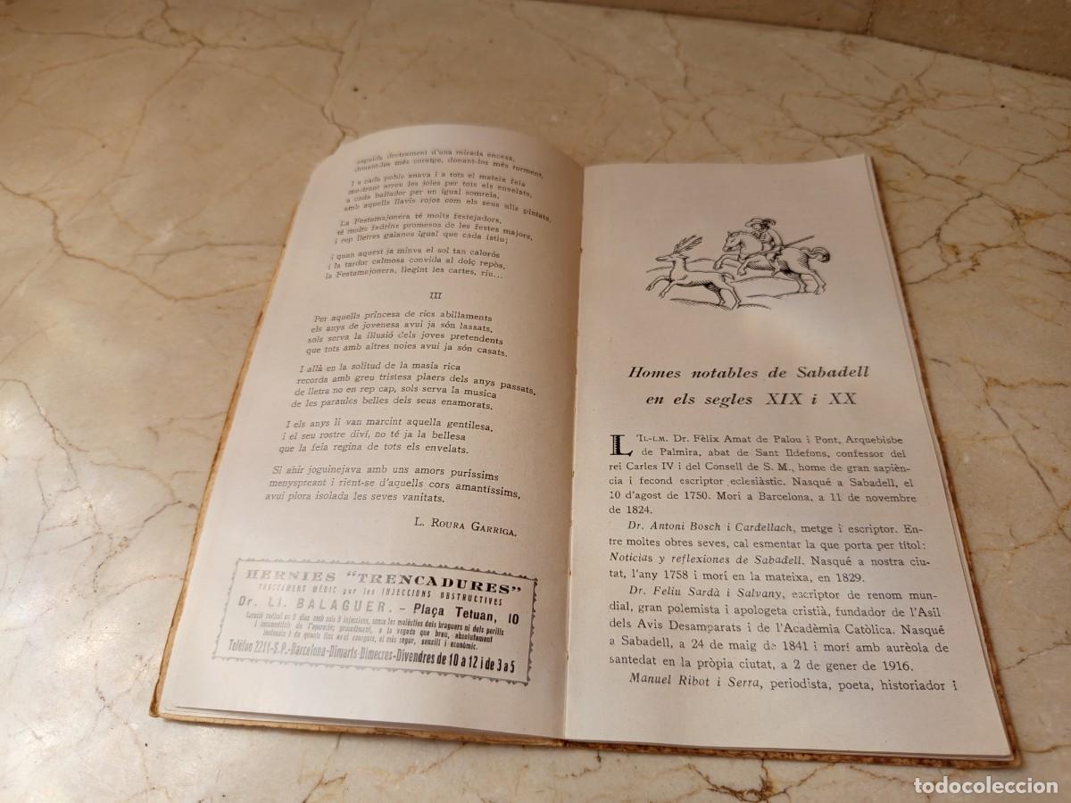 Libros antiguos: SABADELL- 1927 - LABELLA DOR - Foto 5