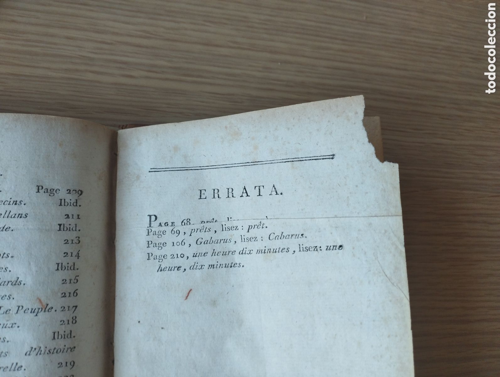 Libros antiguos: Voyage en Espagne - 1796 - Mapa plegado - Foto 8