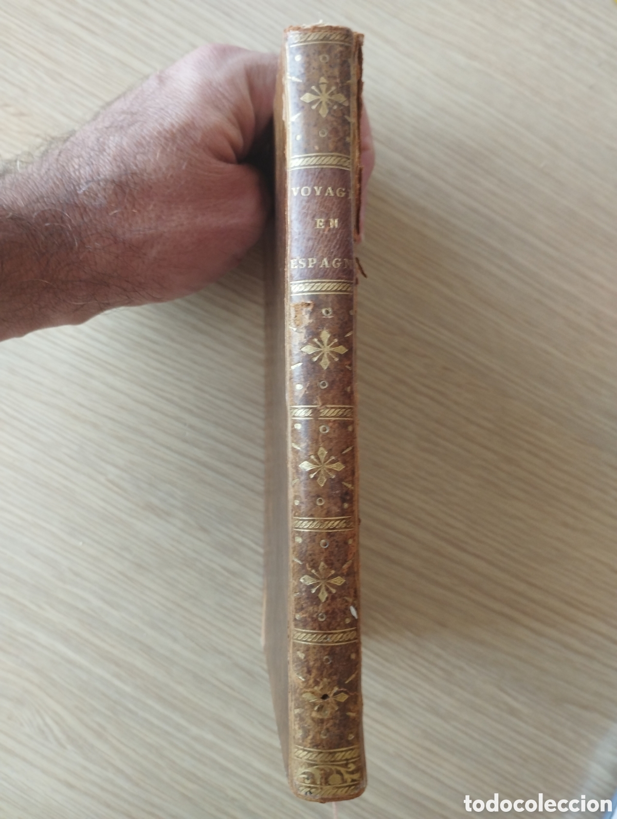 Libros antiguos: Voyage en Espagne - 1796 - Mapa plegado - Foto 10
