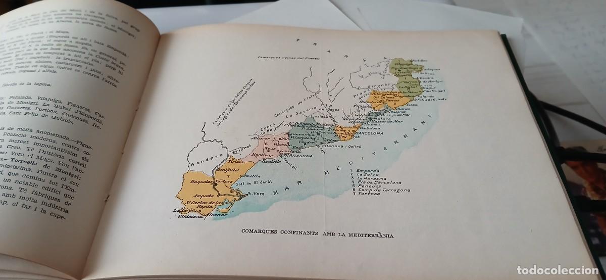 Libros antiguos: Geografia elemental de Catalunya - Foto 4