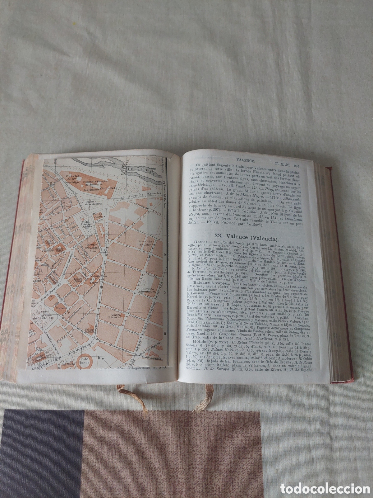 Libros antiguos: Libro de tapa dura de Mapas - Foto 6