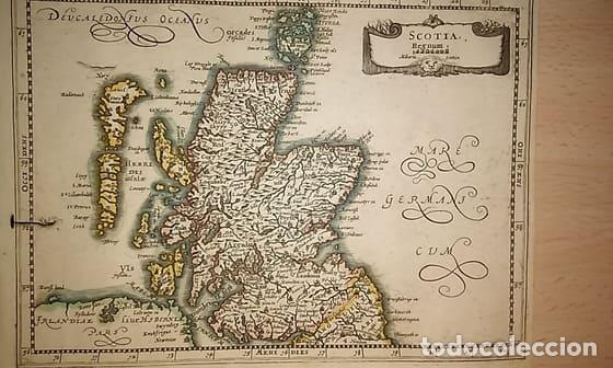 Libros antiguos: s.a. - MAPA ANTIGUO: �SCOTIA REGNUM� - Foto 1