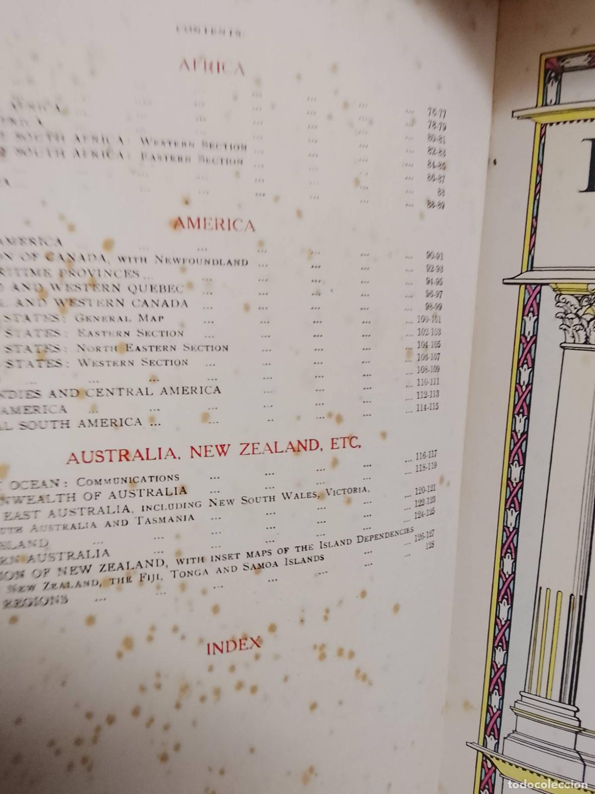 Libros antiguos: PHILIPS RECORD ATLAS 1926 - Foto 3