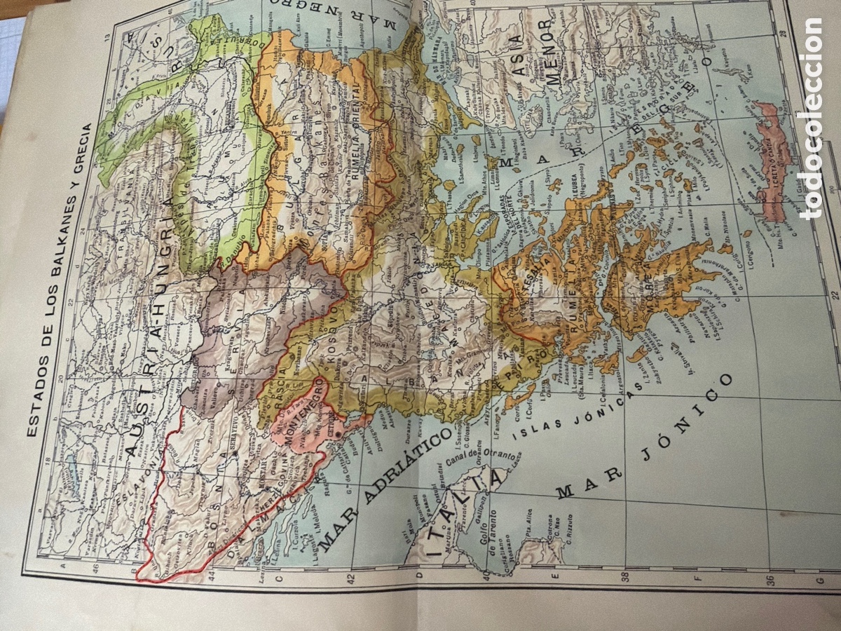 Libros antiguos: Atlas geogr&aacute;fico universal - Foto 3