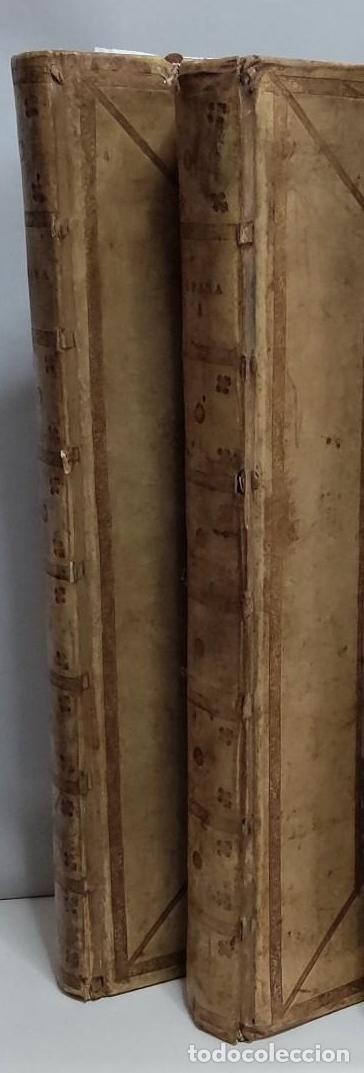 Libros antiguos: LOTE DE 2 VOL&Uacute;MENES MONUMENTALES: &rdquo;GEOGRAPHIA BLAVIANA&rdquo; (EDICI&Oacute;N ESPA&Ntilde;OLA) 1672