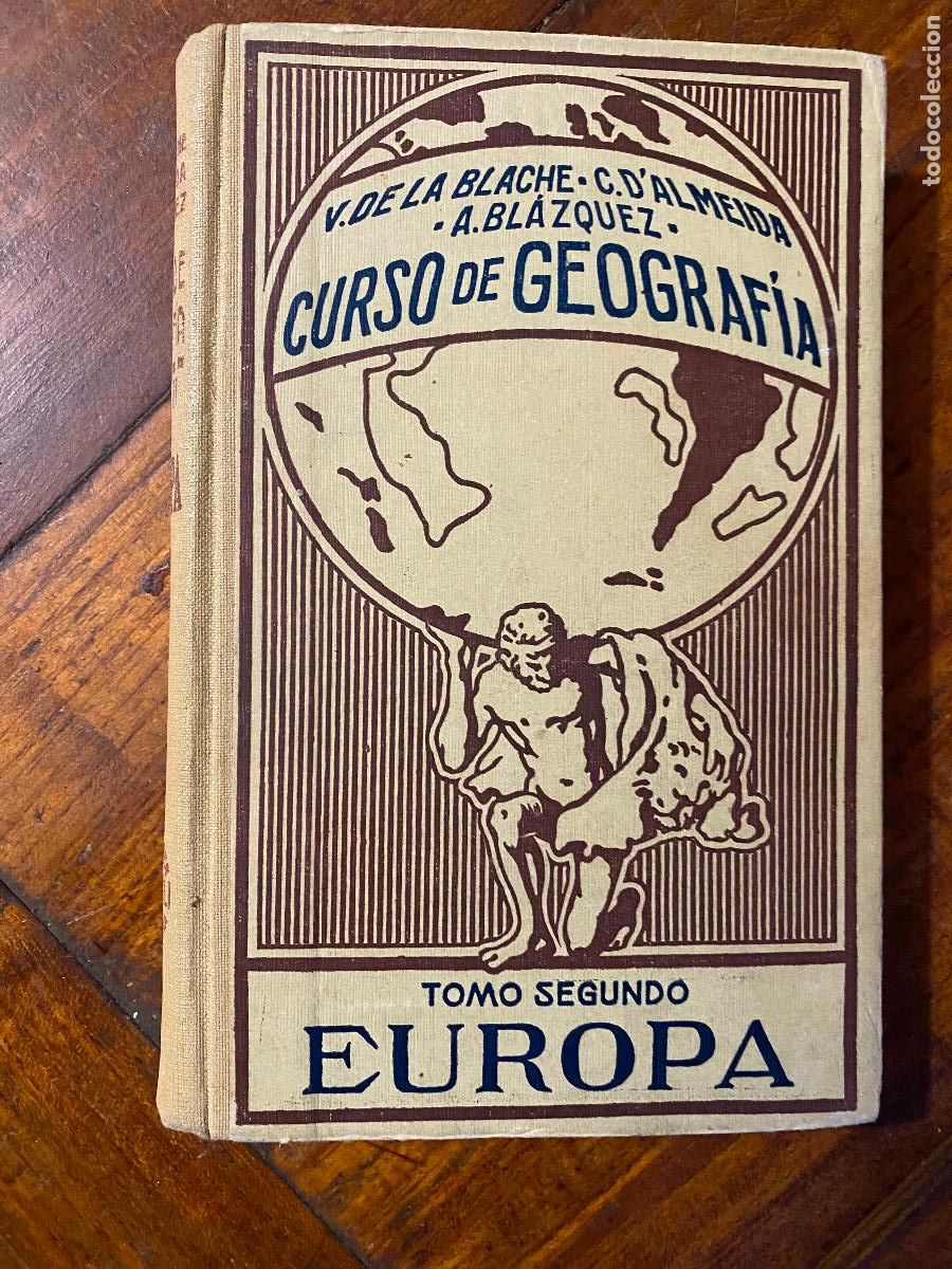 Livres anciens: CURSO DE GEOGRAFIA. TOMO SEGUNDO. EUROPA. 1927. SUCESORES DE JUAN GILI. 516 PAGS.
