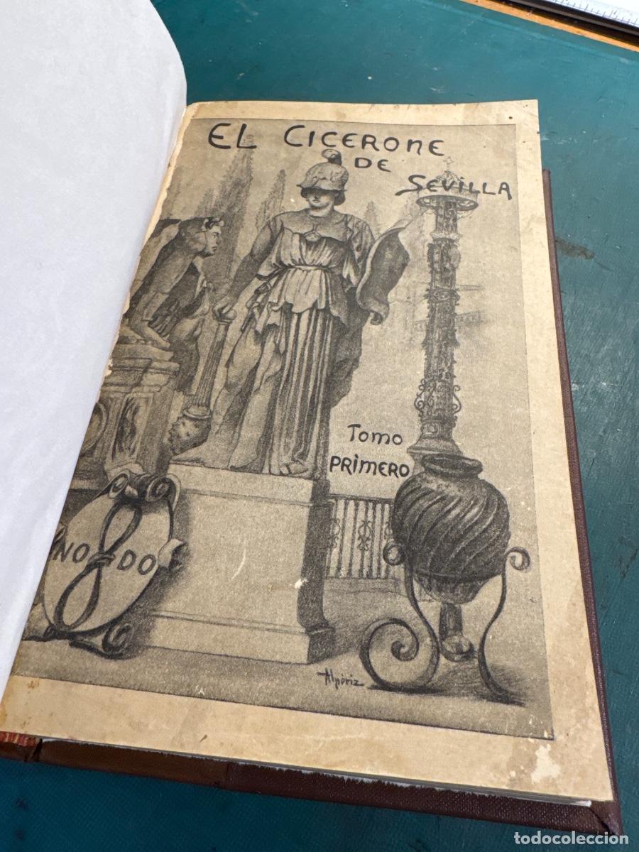 Libros antiguos: El Cicerone de Sevilla - Foto 4