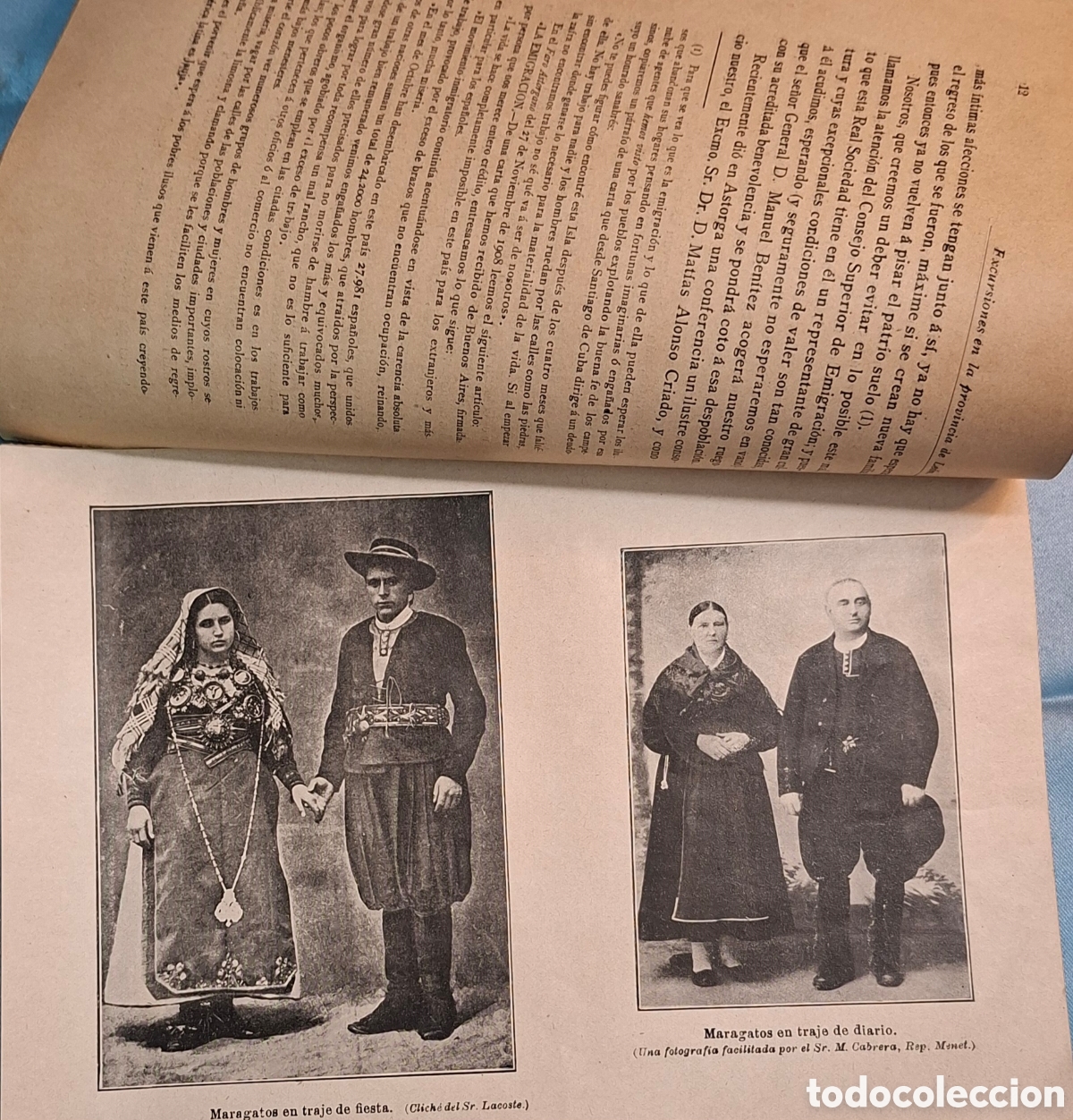 Libros antiguos: Excursiones en la Provincia de Le&oacute;n