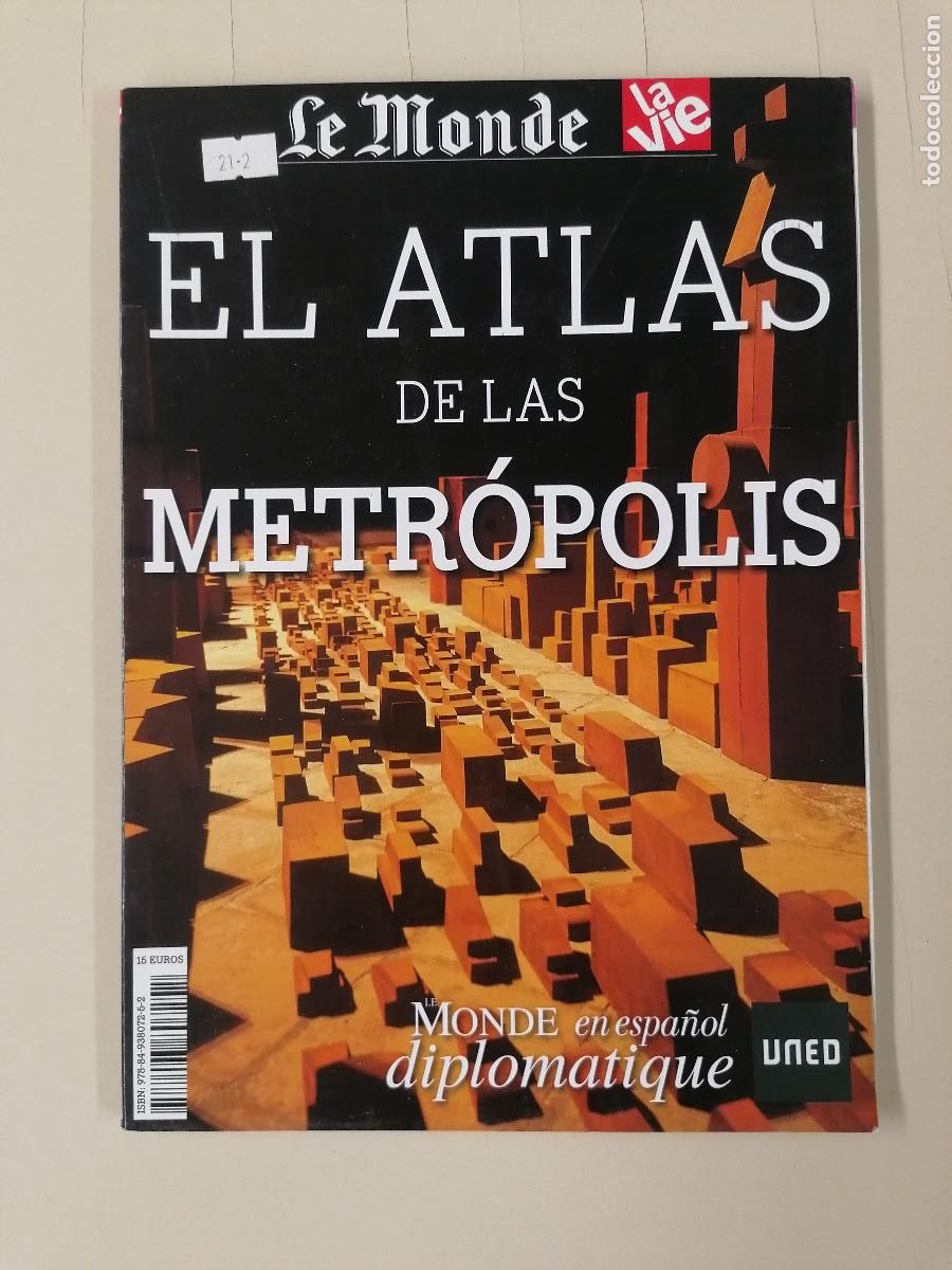 Libros antiguos: LE MONDE DIPLOMATIQUE - EL ATLAS DE LAS METR&Oacute;POLIS