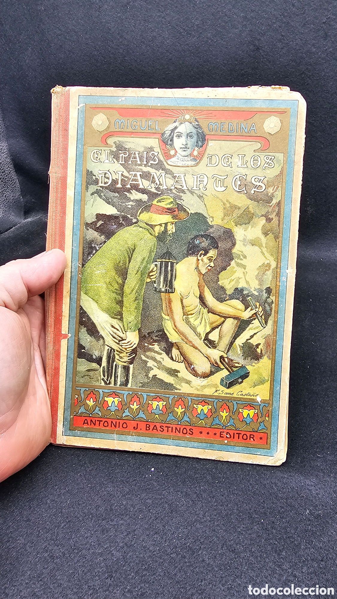 Libros antiguos: El pa&iacute;s de los diamantes 1905