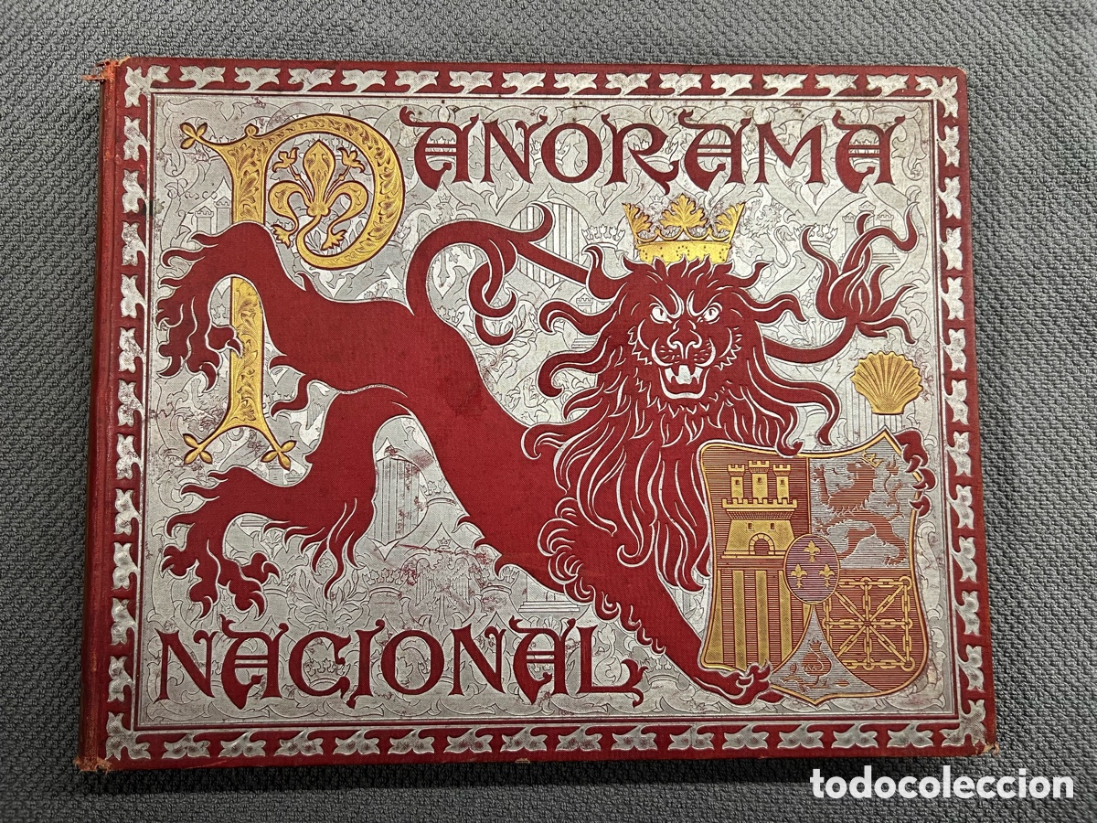 Libros antiguos: PANORAMA NACIONAL. 320 PRECIOSOS FOTOGRABADOS A TODA PLANA. TOMO I, H. MIRALLES 1&ordf; EDICION (a.1896)