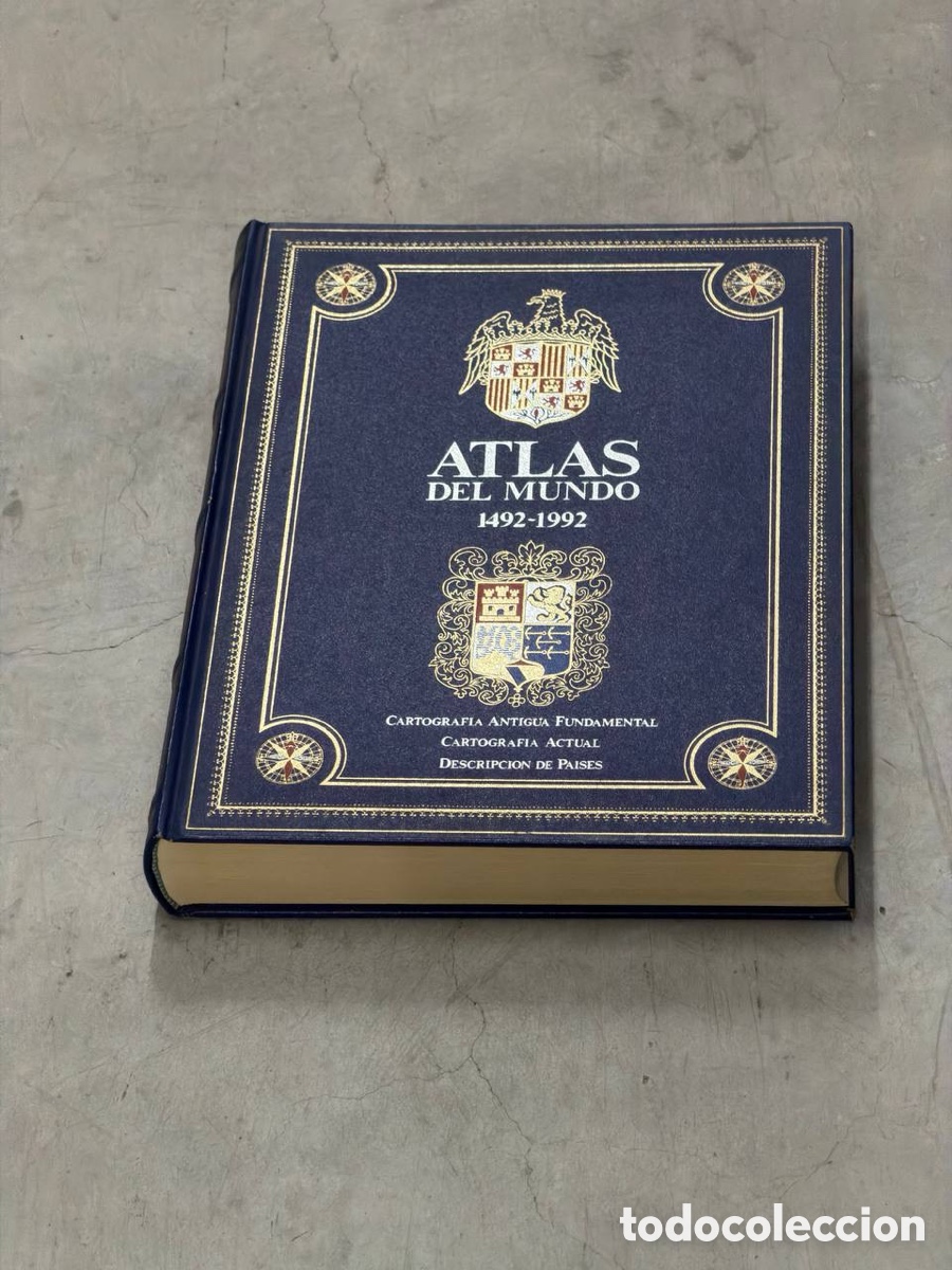 Libros antiguos: Atlas del Mundo Cartograf&iacute;a antigua