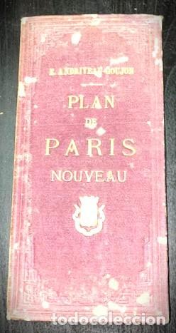 Libros antiguos: PARIS. PLAN NOUVEAU 1877