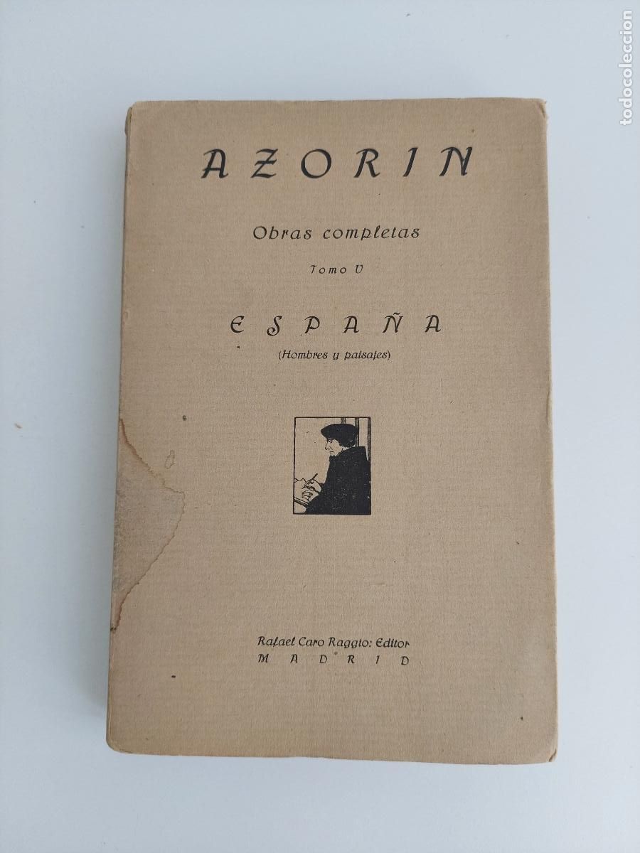 Libros antiguos: Espa&ntilde;a : (hombres y paisajes) - Azor&iacute;n,