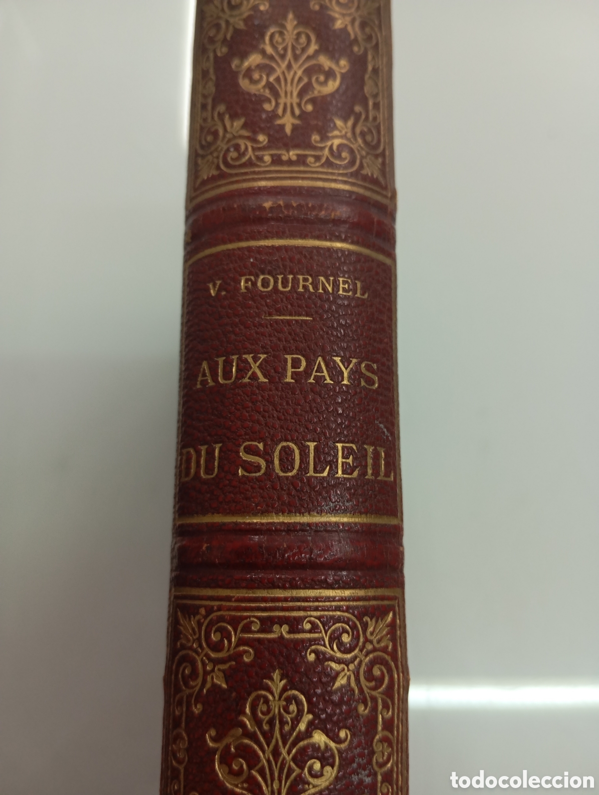 Libros antiguos: 1883 Aux pays du soleil Un &eacute;t&eacute; en Espagne Italie Le Caire Victor Fournel 30 Grabados Espa&ntilde;a S. XIX