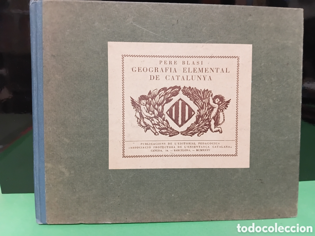 Libros antiguos: Geograf&iacute;a Elemental de Catalunya