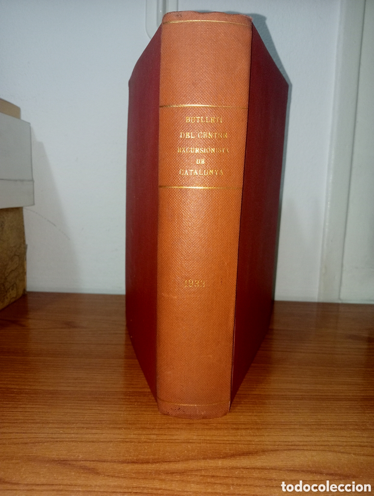 Libros antiguos: Butllet&iacute; del centre excursionista de Catalunya. Any 1933