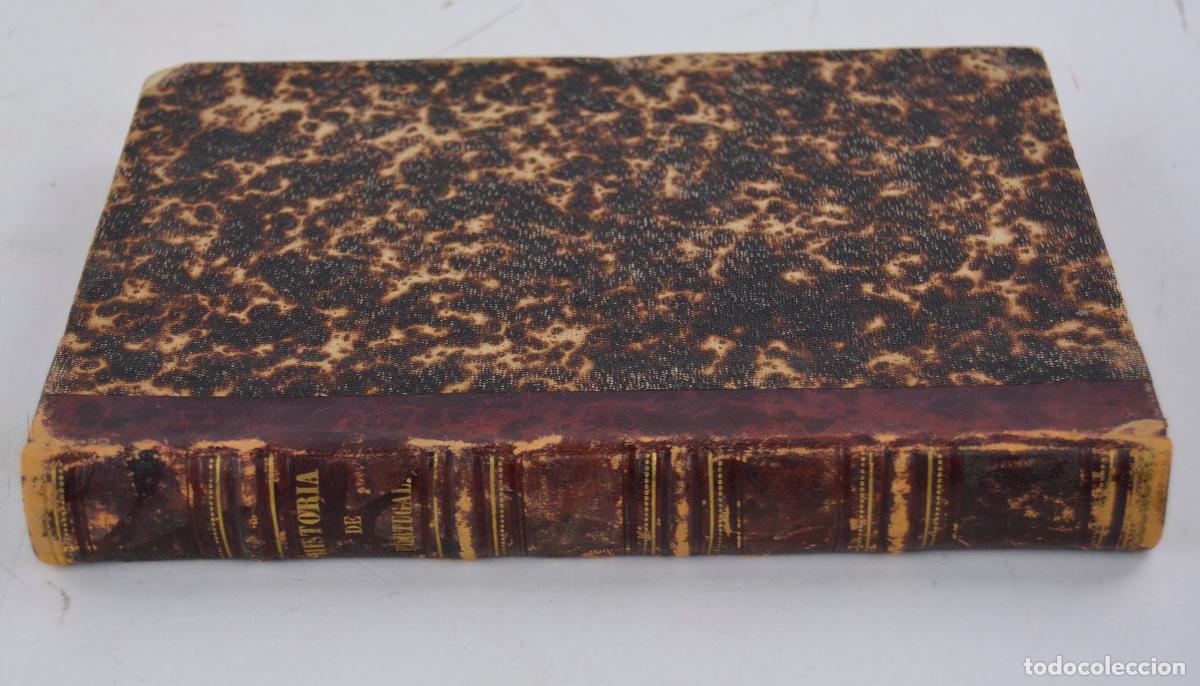 Libros antiguos: Historia de Portugal, 1844, Juan Cortada, tomo primero, Imprenta de A. Brusi, Barcelona.