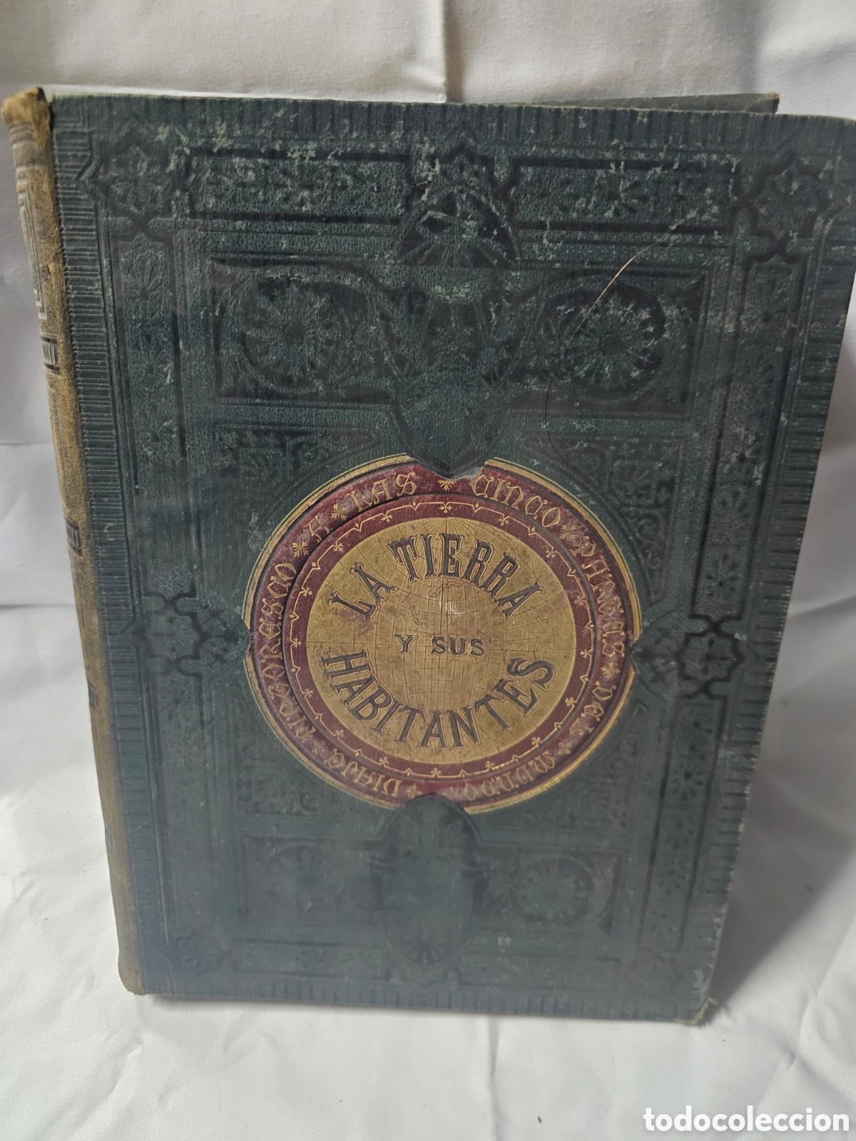 Libros antiguos: 1878 - LA TIERRA Y SUS HABITANTES - FLORIDA - ARMENIA - PERU - PACIFICO - GRABADOS