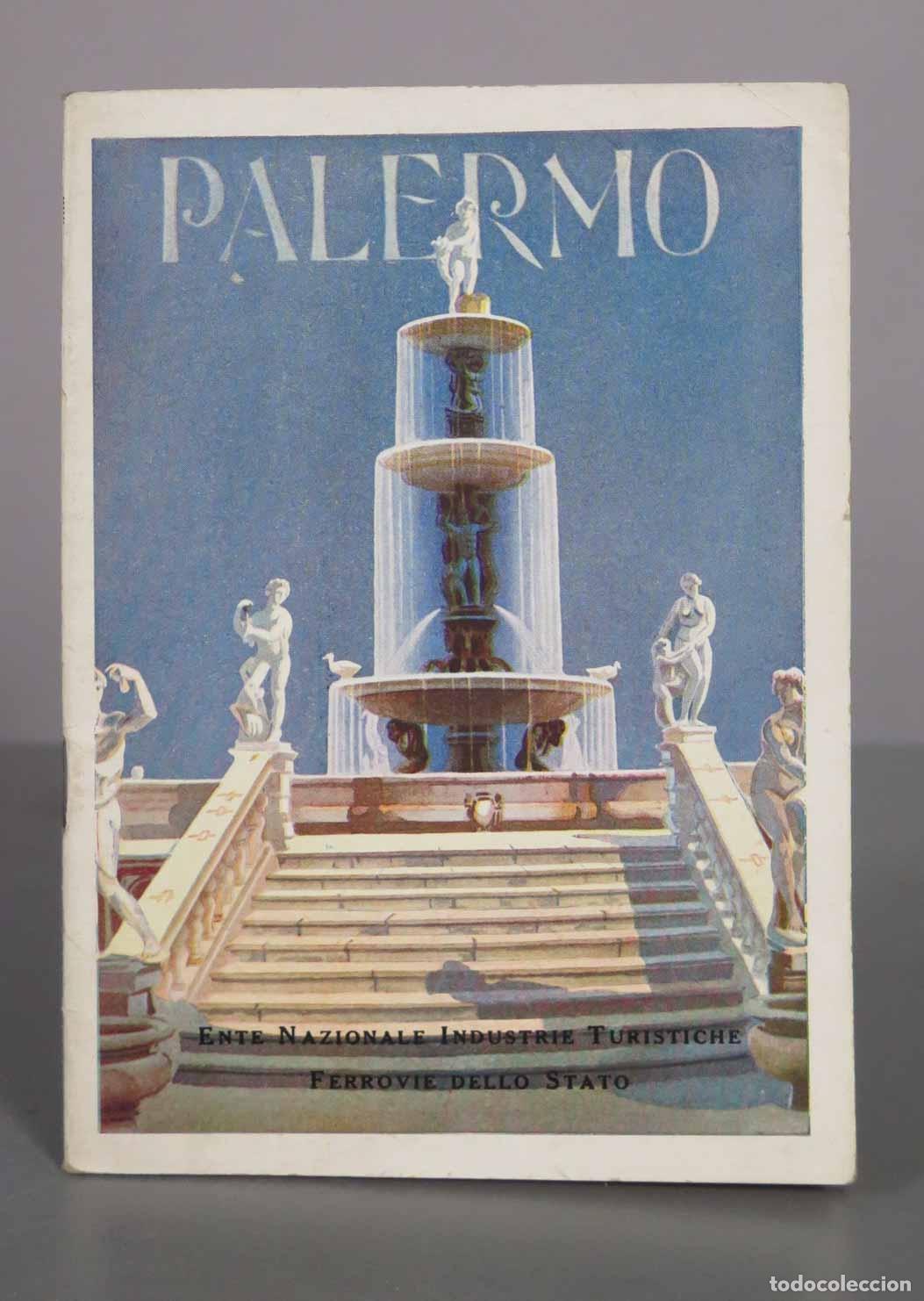 Libros antiguos: Palermo - Fontana Pretoria - ENIT - Ferrovie dello Stato